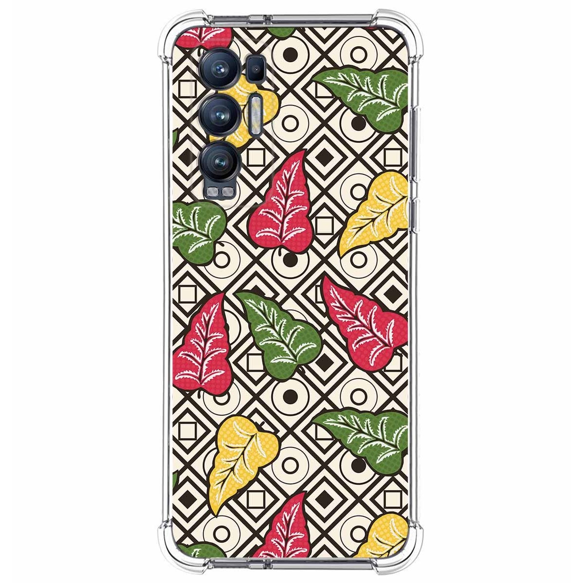 Funda Silicona Antigolpes para Oppo Find X3 Neo 5G diseño Flores 11 Dibujos