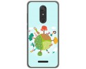 Funda Gel Tpu para Wiko View Diseño Familia Dibujos