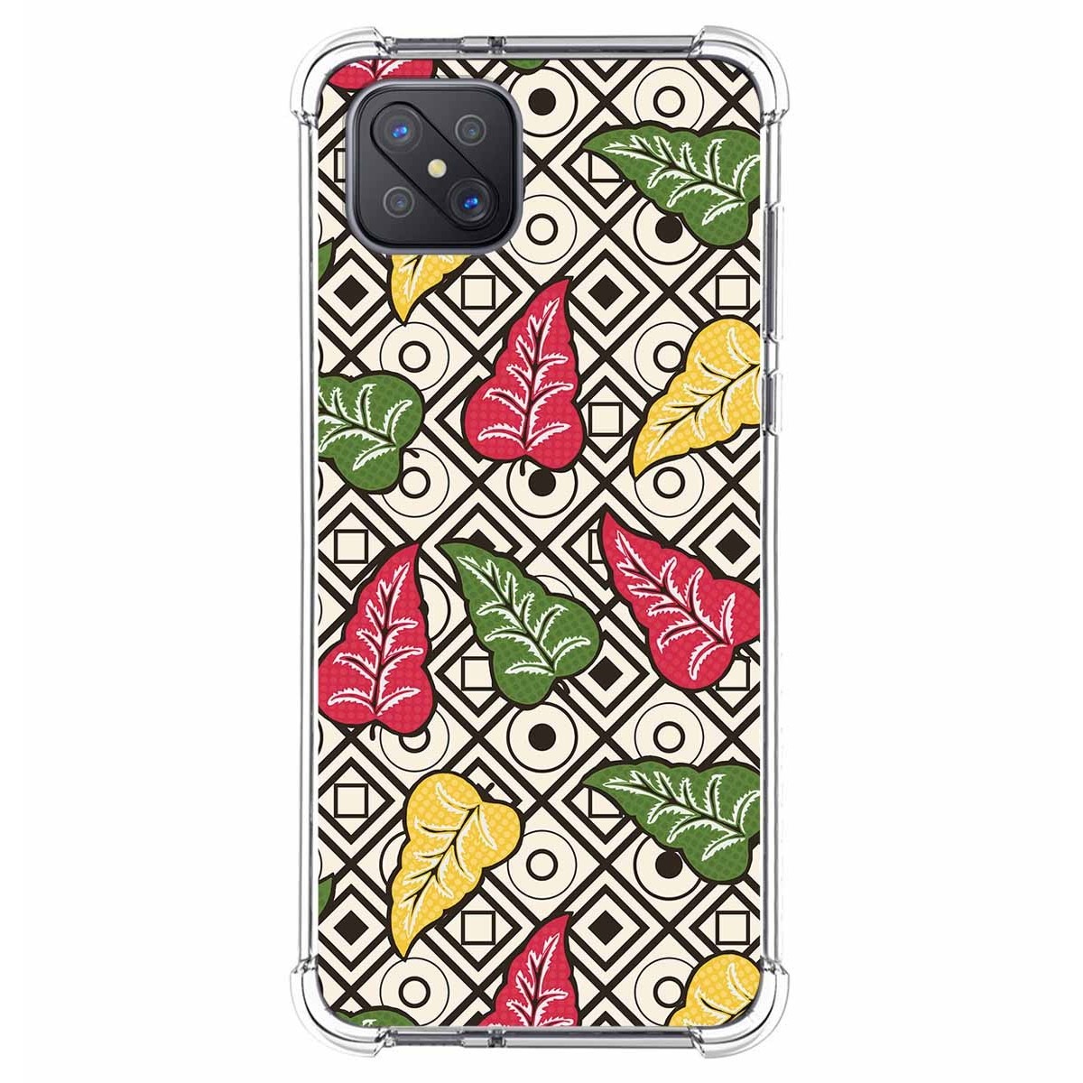 Funda Silicona Antigolpes para Oppo Reno 4Z 5G diseño Flores 11 Dibujos