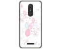 Funda Gel Tpu para Wiko View Diseño Flores Minimal Dibujos