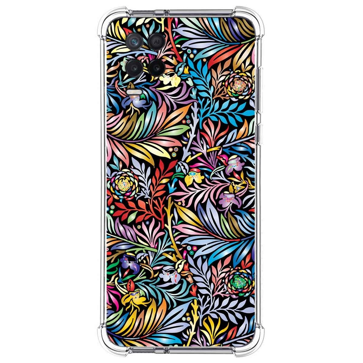 Funda Silicona Antigolpes para Realme 8 5G / Narzo 30 5G diseño Flores 04 Dibujos