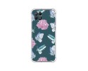 Funda Silicona Antigolpes para Realme 8i diseño Flores 10 Dibujos