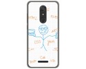 Funda Gel Tpu para Wiko View Diseño Informatico Dibujos