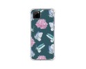 Funda Silicona Antigolpes para Realme C11 diseño Flores 10 Dibujos
