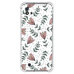 Funda Silicona Antigolpes para Realme C11 2021 diseño Flores 01 Dibujos
