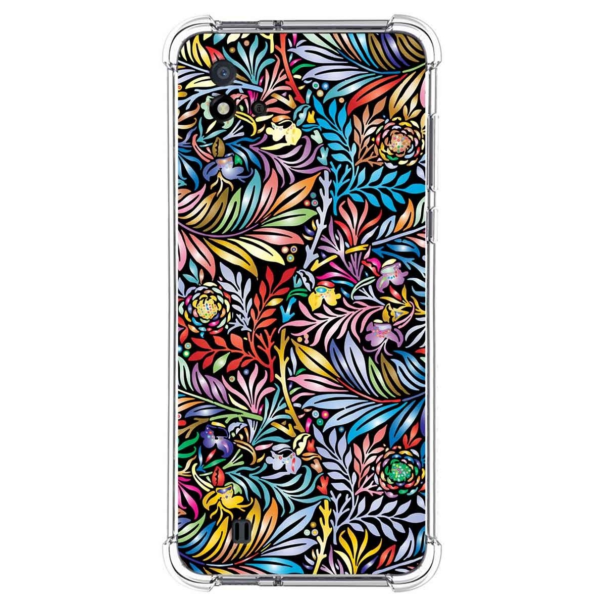 Funda Silicona Antigolpes para Realme C11 2021 diseño Flores 04 Dibujos