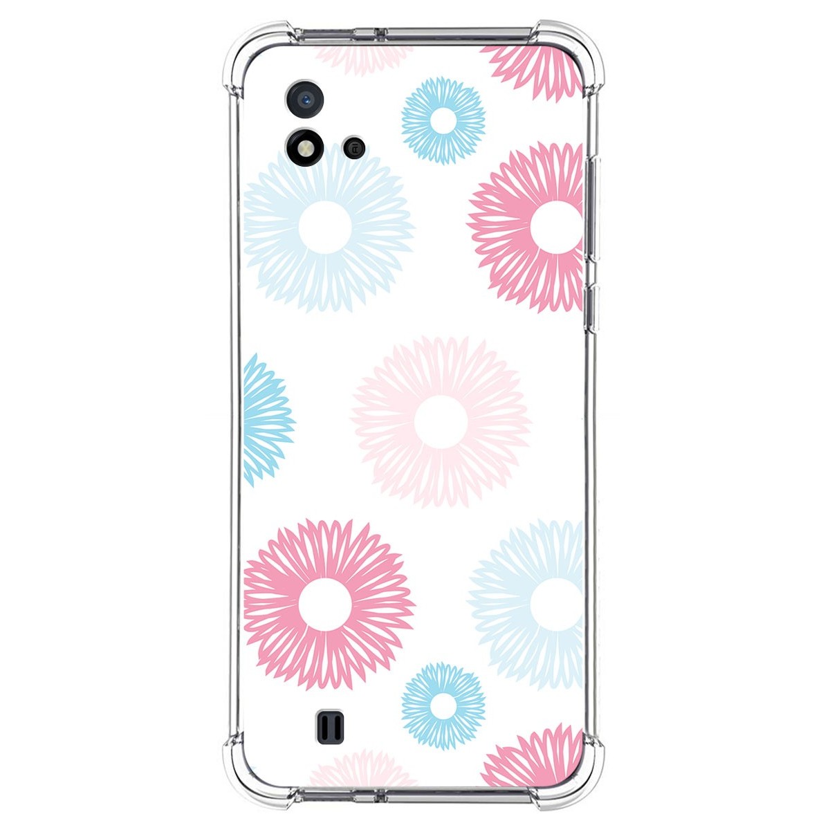 Funda Silicona Antigolpes para Realme C11 2021 diseño Flores 06 Dibujos