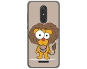 Funda Gel Tpu para Wiko View Diseño Leon Dibujos