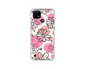 Funda Silicona Antigolpes para Realme C21 diseño Flores 09 Dibujos
