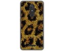 Funda Gel Tpu para Wiko View Diseño Leopardo Dibujos