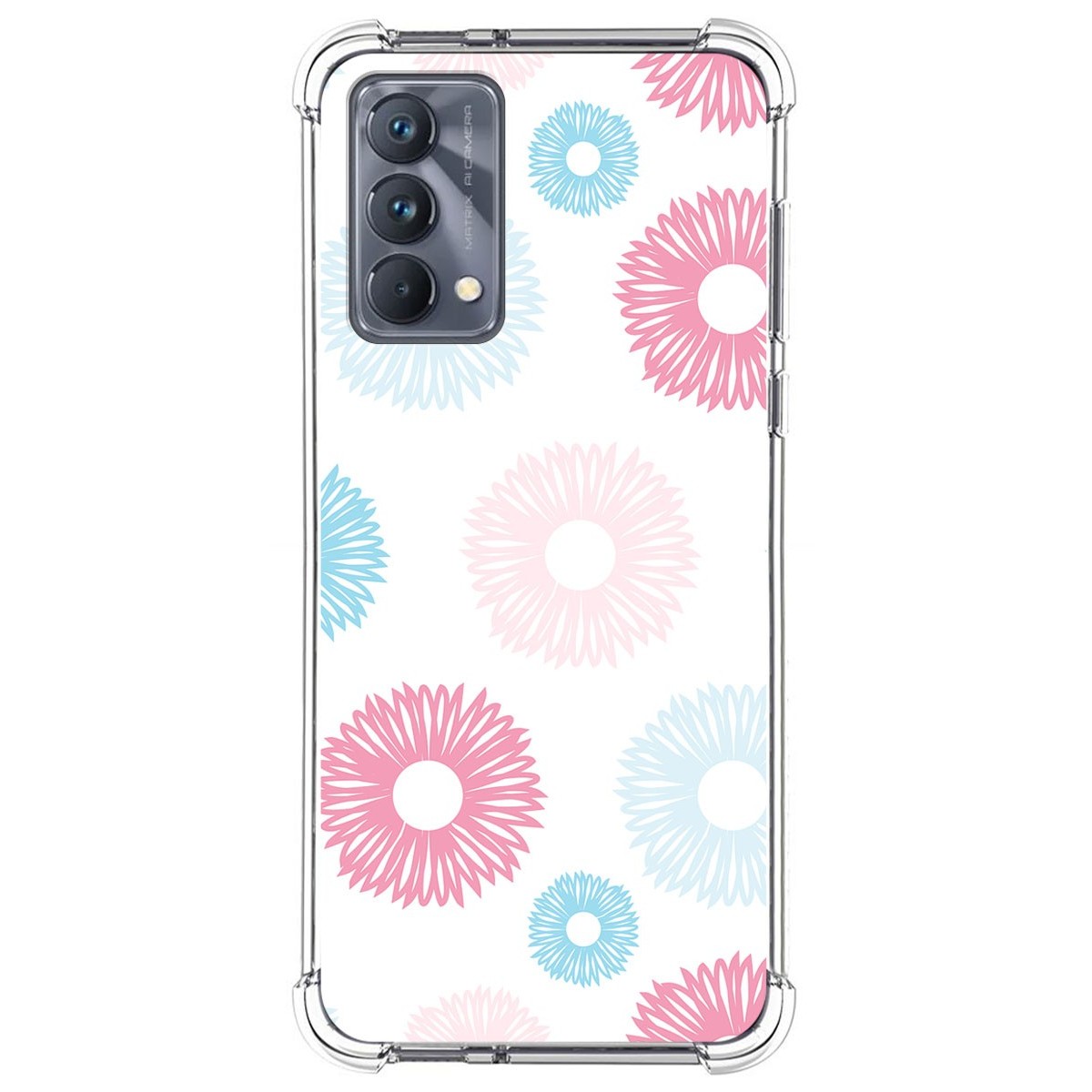 Funda Silicona Antigolpes para Realme GT Master Edition diseño Flores 06 Dibujos