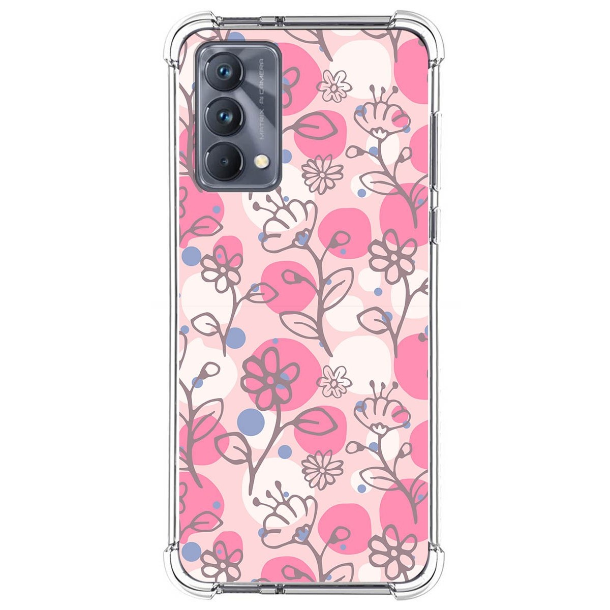 Funda Silicona Antigolpes para Realme GT Master Edition diseño Flores 07 Dibujos