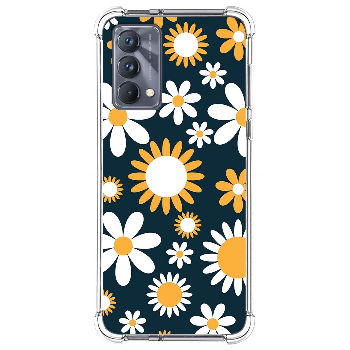 Funda Silicona Antigolpes para Realme GT Master Edition diseño Flores 08 Dibujos