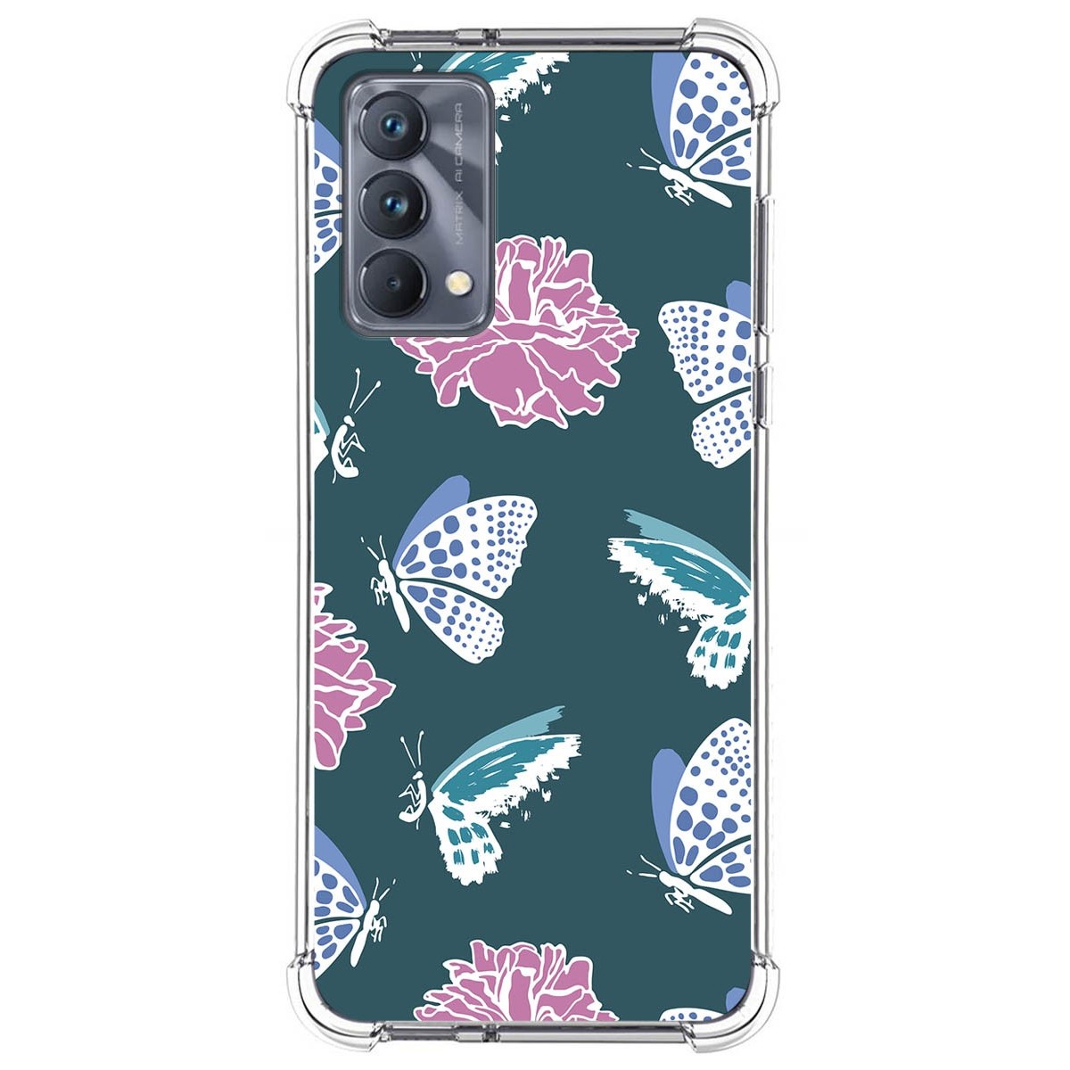 Funda Silicona Antigolpes para Realme GT Master Edition diseño Flores 10 Dibujos