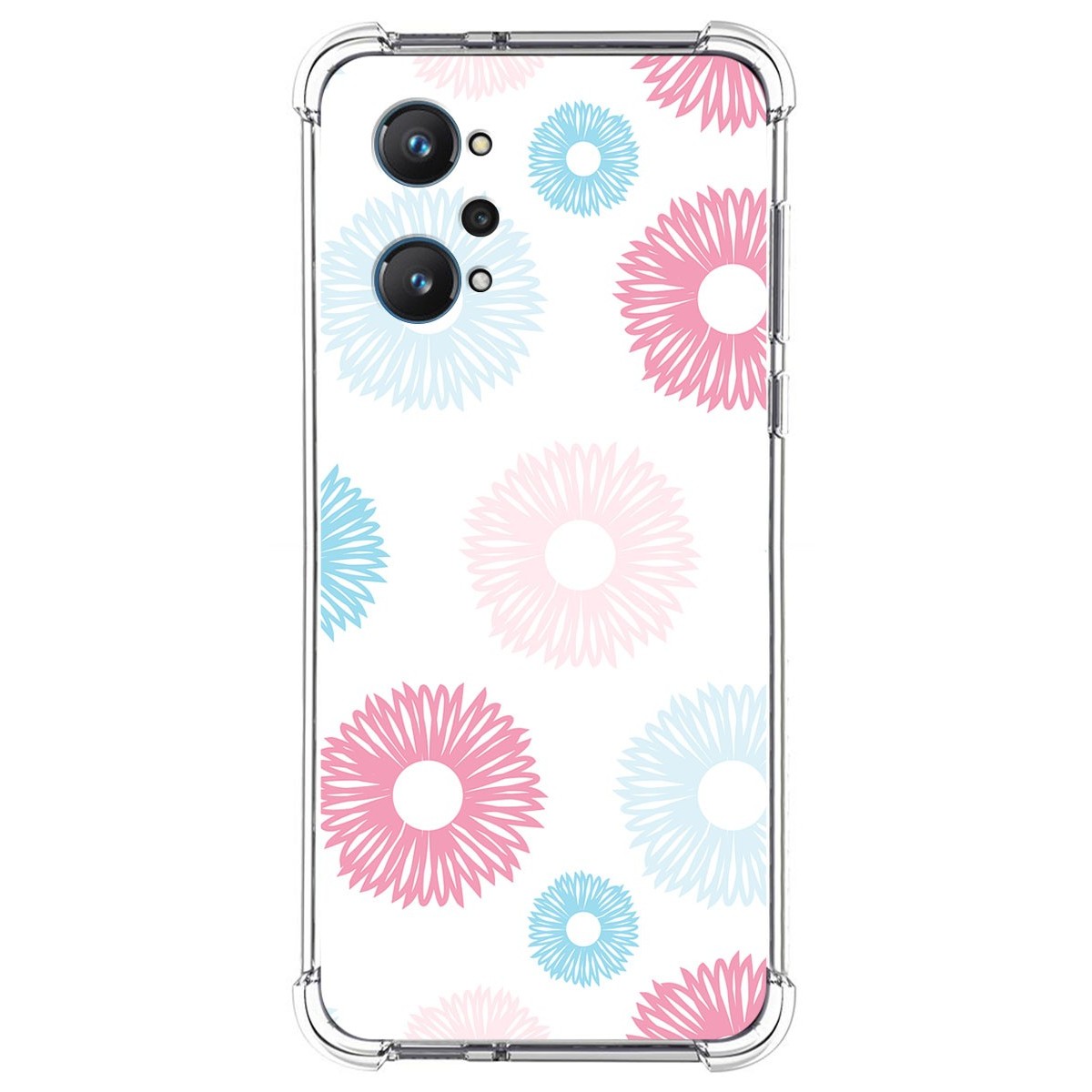 Funda Silicona Antigolpes para Realme GT Neo 2 5G diseño Flores 06 Dibujos