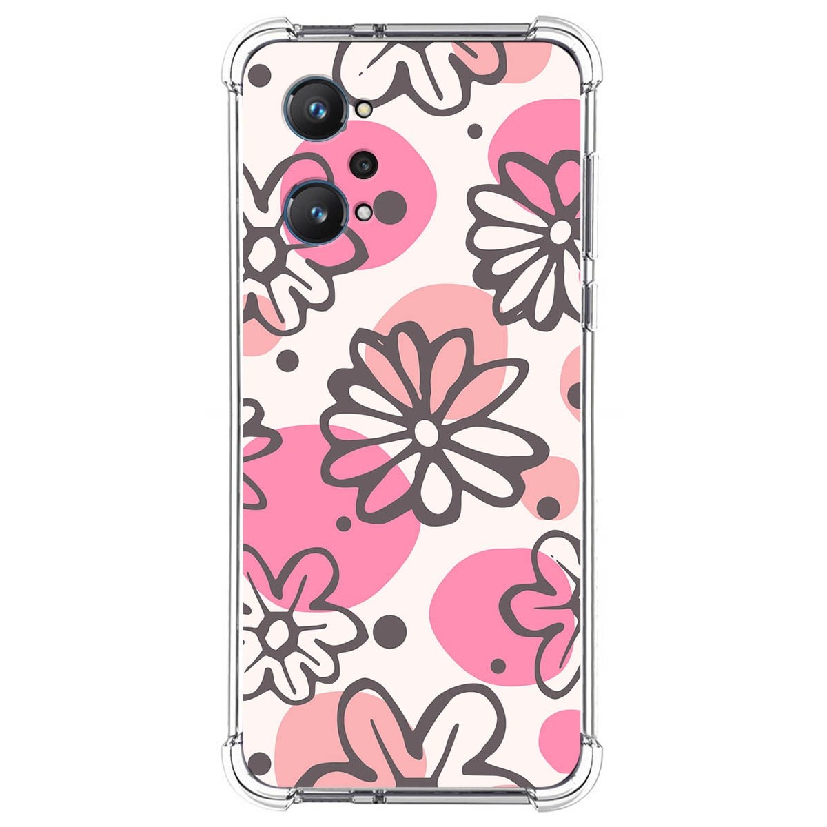 Funda Silicona Antigolpes para Realme GT Neo 2 5G diseño Flores 09 Dibujos