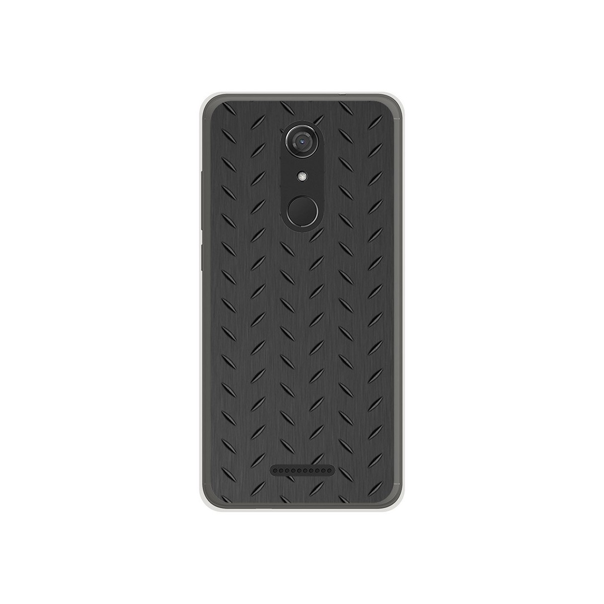 Funda Gel Tpu para Wiko View Diseño Metal Dibujos
