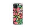 Funda Silicona Antigolpes para Samsung Galaxy A12 diseño Flores 02 Dibujos