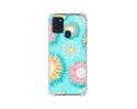 Funda Silicona Antigolpes para Samsung Galaxy A21s diseño Flores 05 Dibujos