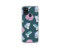 Funda Silicona Antigolpes para Samsung Galaxy A21s diseño Flores 10 Dibujos