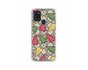 Funda Silicona Antigolpes para Samsung Galaxy A21s diseño Flores 11 Dibujos