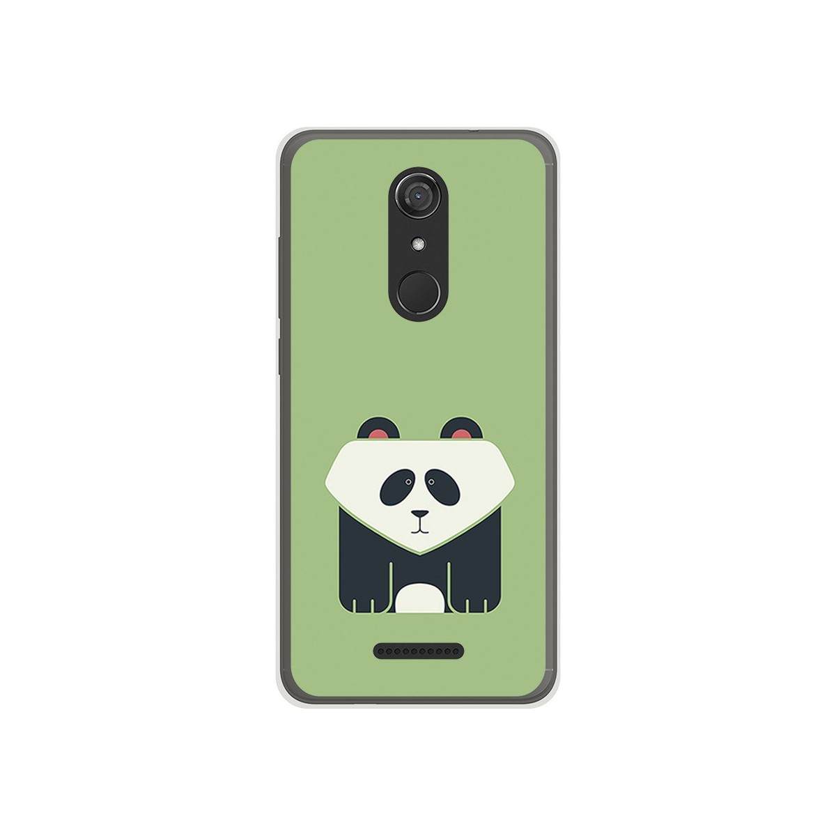 Funda Gel Tpu para Wiko View Diseño Panda Dibujos