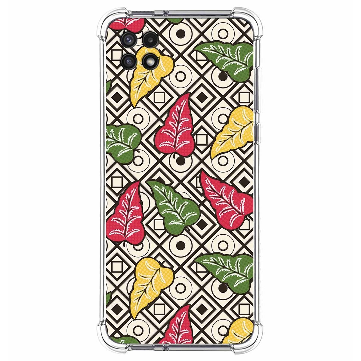Funda Silicona Antigolpes para Samsung Galaxy A22 5G diseño Flores 11 Dibujos