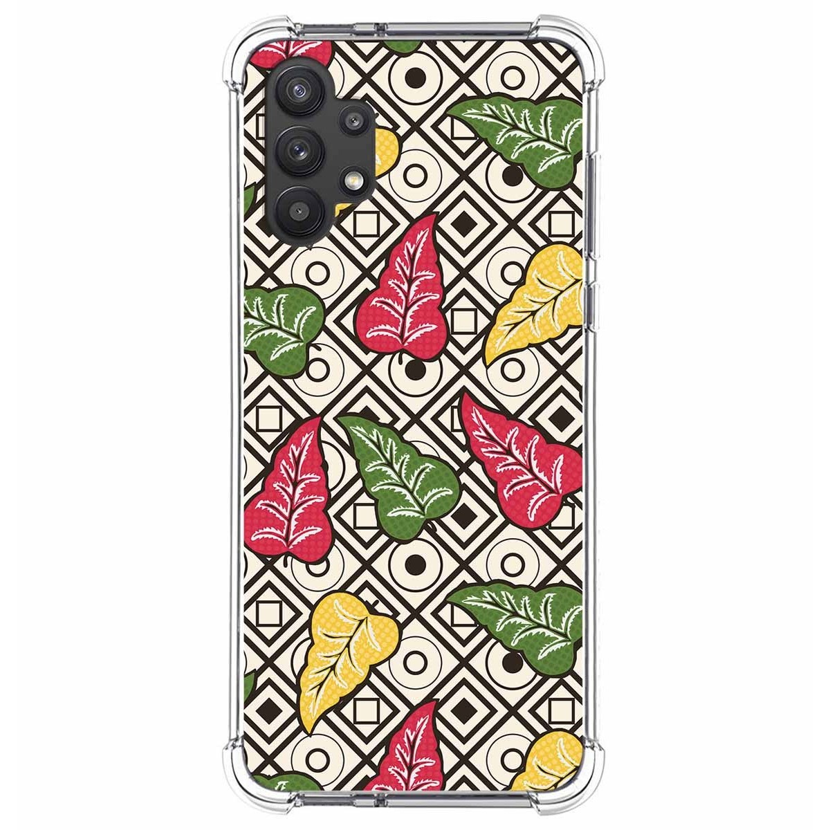 Funda Silicona Antigolpes para Samsung Galaxy A32 5G diseño Flores 11 Dibujos