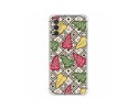 Funda Silicona Antigolpes para Samsung Galaxy M52 5G diseño Flores 11 Dibujos