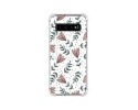 Funda Silicona Antigolpes para Samsung Galaxy S10 diseño Flores 01 Dibujos