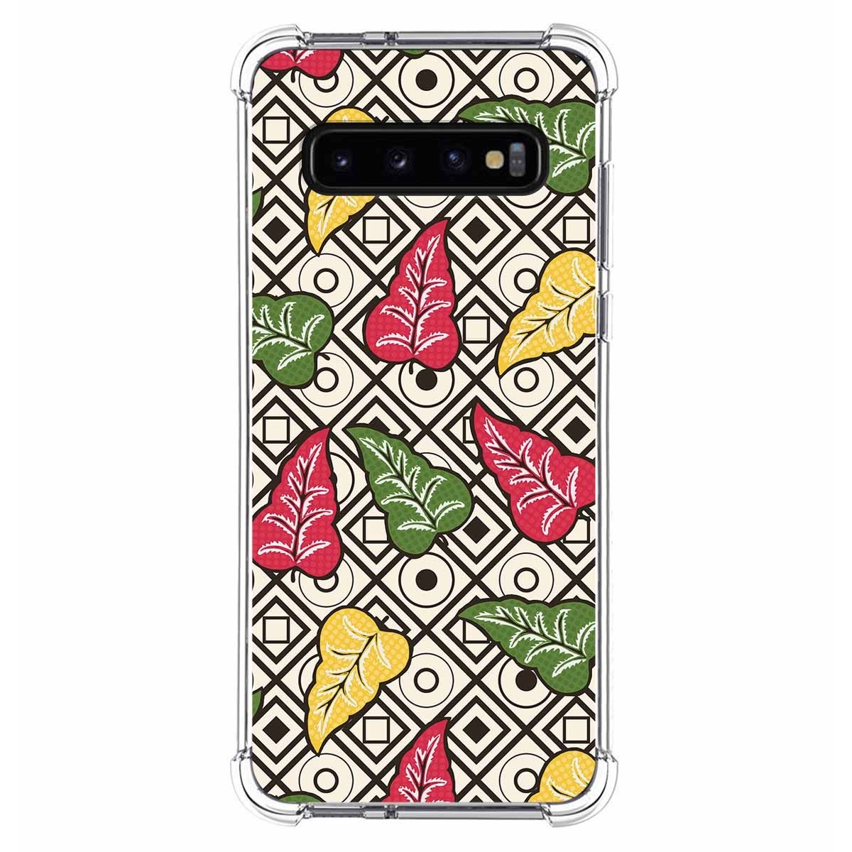 Funda Silicona Antigolpes para Samsung Galaxy S10 diseño Flores 11 Dibujos
