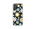 Funda Silicona Antigolpes para Samsung Galaxy S21 5G diseño Flores 08 Dibujos