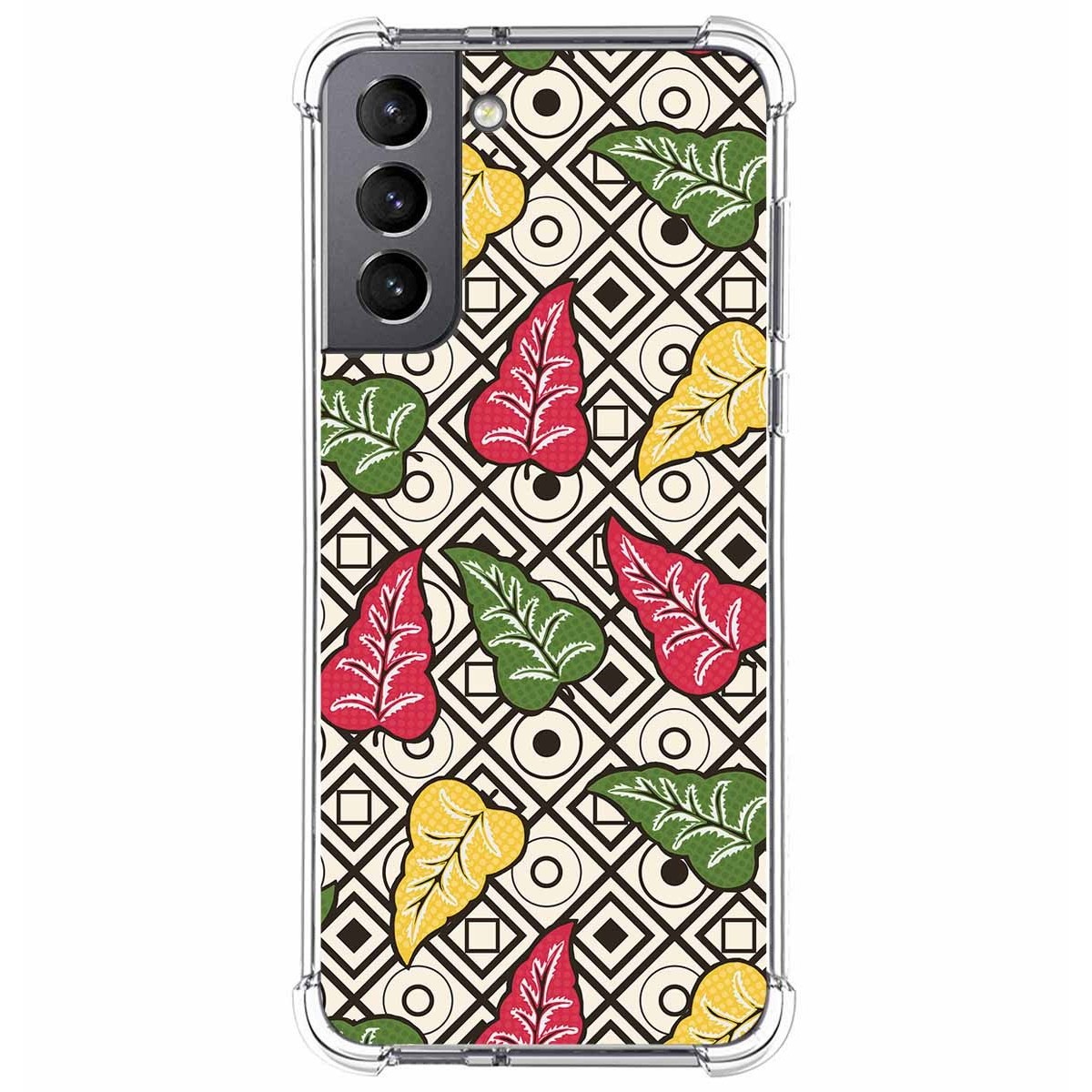 Funda Silicona Antigolpes para Samsung Galaxy S21 5G diseño Flores 11 Dibujos