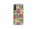 Funda Silicona Antigolpes para Samsung Galaxy S21 FE 5G diseño Flores 11 Dibujos