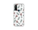 Funda Silicona Antigolpes para TCL 20 R 5G diseño Flores 01 Dibujos