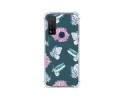 Funda Silicona Antigolpes para TCL 20 R 5G diseño Flores 10 Dibujos