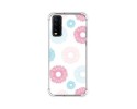 Funda Silicona Antigolpes para Vivo Y20s / Y11s diseño Flores 06 Dibujos