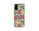 Funda Silicona Antigolpes para Vivo Y20s / Y11s diseño Flores 11 Dibujos