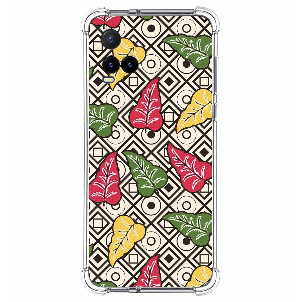 Funda Silicona Antigolpes para Vivo Y21 / Y21s / Y33s diseño Flores 11 Dibujos