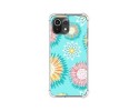 Funda Silicona Antigolpes para Xiaomi Mi 11 Lite 4G / 5G / 5G NE diseño Flores 05 Dibujos