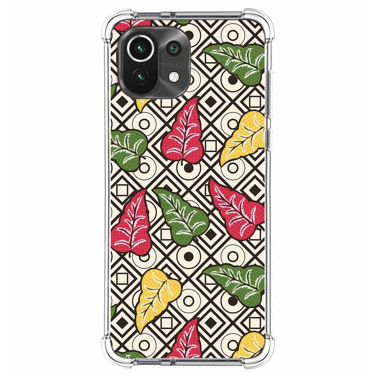 Funda Silicona Antigolpes para Xiaomi Mi 11 Lite 4G / 5G / 5G NE diseño Flores 11 Dibujos