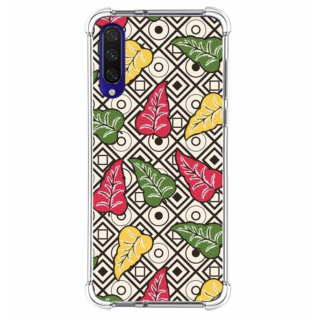Funda Silicona Antigolpes para Xiaomi Mi 9 Lite diseño Flores 11 Dibujos