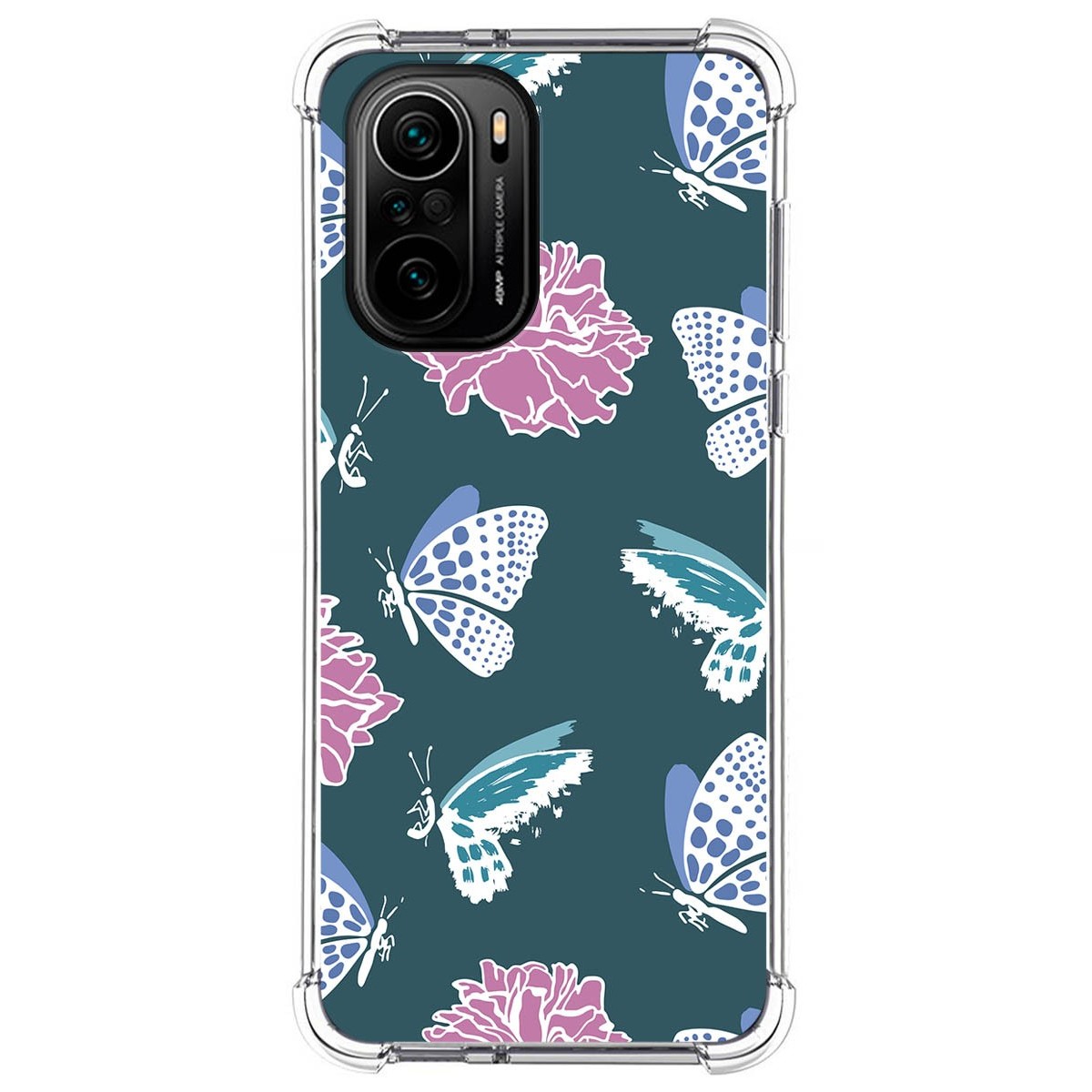 Funda Silicona Antigolpes para Xiaomi POCO F3 5G / Mi 11i 5G diseño Flores 10 Dibujos