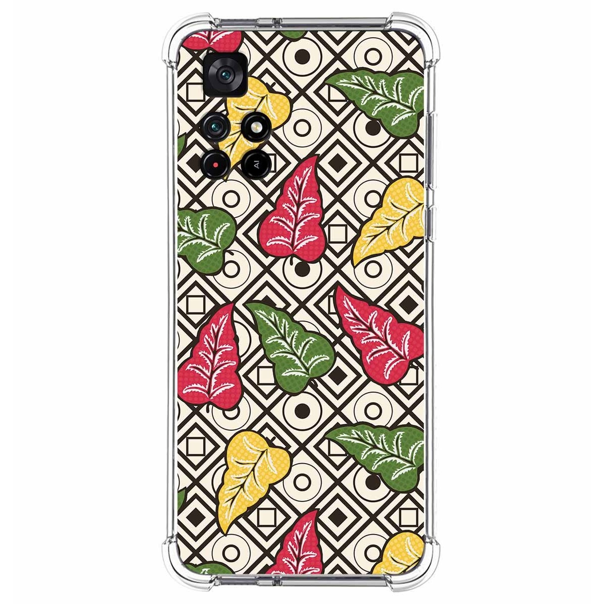 Funda Silicona Antigolpes para Xiaomi POCO M4 Pro 5G diseño Flores 11 Dibujos