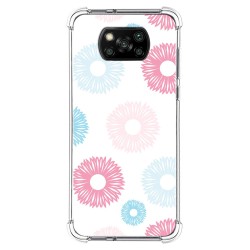 Funda Silicona Antigolpes para Xiaomi POCO X3 NFC / X3 Pro diseño Flores 06 Dibujos