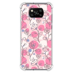 Funda Silicona Antigolpes para Xiaomi POCO X3 NFC / X3 Pro diseño Flores 07 Dibujos