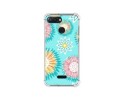 Funda Silicona Antigolpes para Xiaomi Redmi 6 diseño Flores 05 Dibujos