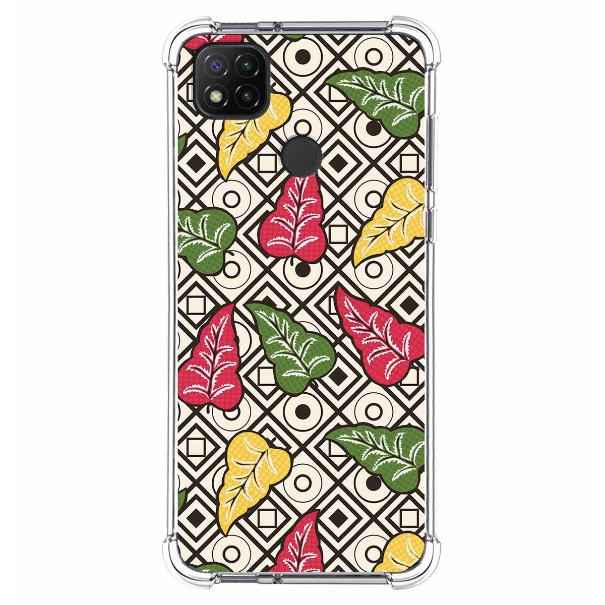 Funda Silicona Antigolpes para Xiaomi Redmi 9C diseño Flores 11 Dibujos