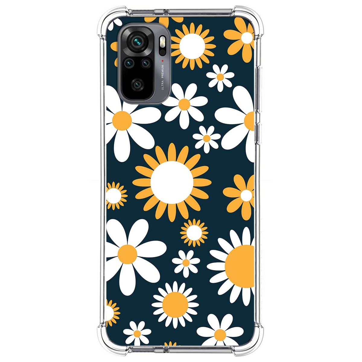 Funda Silicona Antigolpes para Xiaomi Redmi Note 10 / 10S diseño Flores 08 Dibujos