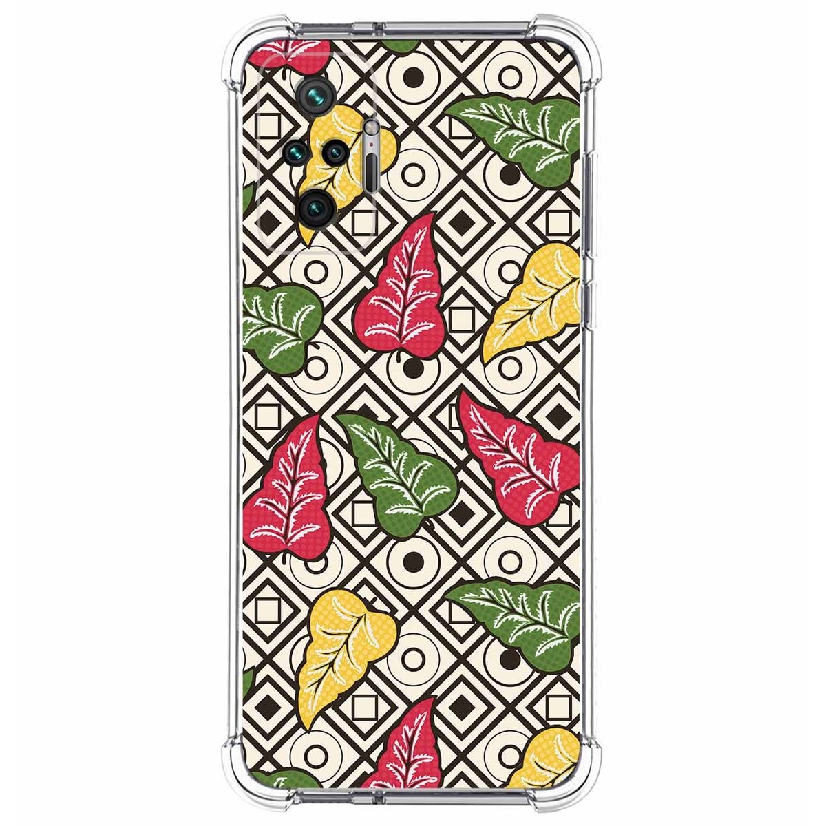 Funda Silicona Antigolpes para Xiaomi Redmi Note 10 Pro diseño Flores 11 Dibujos